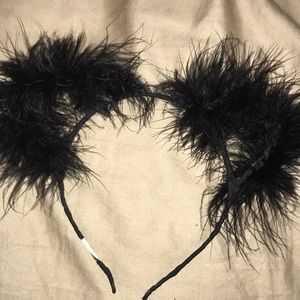 Black cat ears